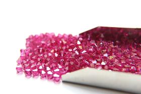 2.5mm Fuchsia Swarovski Bicone 36/72/144/432/1000 Pieces (502) Jewelry making beads