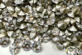Swarovski Crystal 24ss Crystal Silver Shade 1088 Chatons Swarovski rhinestones zirconium Crystal Clay Jewelry Repair