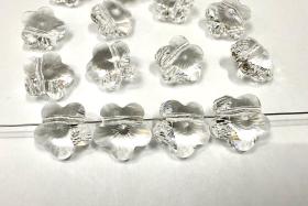 Swarovski Elements 12MM Swarovski 5744 Crystal Faceted Flower Crystal Beads side drilled Premium Supply