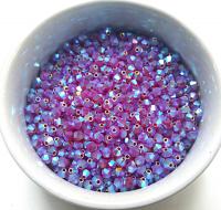 Swarovski (5mm) AB 2X FC Bicones rainbow beads 3600 Pieces jewelry making, couture embellishments