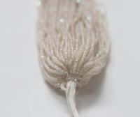 11/0 Hanks Charlotte Cut Beads Patina White Alabaster Aurore Boreale 1/5/25/50/100 Hanks PREMIUM SEED BEADS, Native Supplies