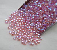 Swarovski (5mm) AB 2X FC Bicones rainbow beads 3600 Pieces jewelry making, couture embellishments