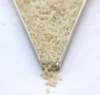 8/0 Charlotte Cut Beads Patina White Opal Aurore Boreale 10/20/50/250/500 Grams frosted glass beads, jewelry supply, native supply