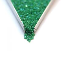 8/0 Charlotte Cut Beads Patina Opal Green Aurore Boreale 10/20/50/250/500 Grams frosted glass beads, jewelry supply, native supply
