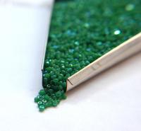 8/0 Charlotte Cut Beads Patina Opal Green Aurore Boreale 10/20/50/250/500 Grams frosted glass beads, jewelry supply, native supply