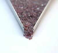 8/0 Charlotte Cut Beads Plum Opal 10/20/50/250/500 Grams frosted glass beads, jewelry supply, native supply