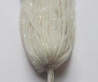 11/0 Hanks Charlotte Cut Beads White Opal 1/5/25/50/100 Hanks 2.0mm glass beads, jewelry supply, findings, craft supply, vintage bead