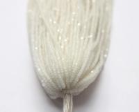 11/0 Hanks Charlotte Cut Beads White Opal 1/5/25/50/100 Hanks 2.0mm glass beads, jewelry supply, findings, craft supply, vintage bead