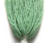 11/0 Hanks Charlotte Cut Beads Dark Sage Opal 1/5/25/50/100 Hanks 2.0mm jewellery rare glass beads, jewelry supply, Native supply