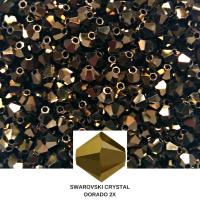 Swarovski (5mm) AB 2X FC Bicones rainbow beads 3600 Pieces jewelry making, couture embellishments
