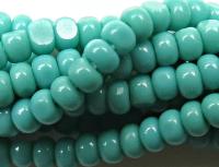 11/0 Charlotte Cut Beads Opaque Aqua Green 10/20/50/250/500 Grams (10 Grams 1300 Pieces) embroidery materials, jewelry making, vintage beads