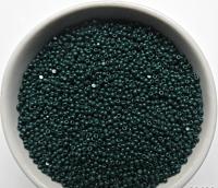 11/0 Charlotte true Cut Beads Opaque Emerald 10/20/50/250/500 Grams embroidery materials, jewelry making, VINTAGE FINDINGS premium seed bead