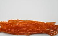 13/0 Charlotte Cut Beads Light Orange Transparent 5/10/20/50/250/500 Grams (10 Grams 2600Pieces) PREMIUM SEED Beads Native supply