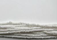 13/0 Charlotte Cut Beads Chalk White Opaque 5/10/20/50 Grams 1.6mm, craft supplies, jewelry making, embroidery materials, vintage beads