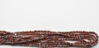 11/0 Charlotte true Cut Beads Patina Orange transparent Silver 10/20/50/250/500 Grams 1300 Pieces