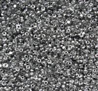 13/0 Charlotte Cut Beads Patina Transparent Crystal Silver 5/10/20/50/250/500 Grams embroidery materials, jewelry making, vintage beads