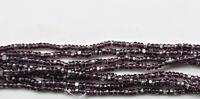 13/0 Charlotte Cut Beads Patina Transparent Amethyst Silver 5/10/20/50/250/500 Grams glass beads, jewelry supply, findings, craft supply