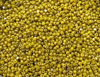 11/0 Charlotte true Cut Beads Ionized Yellow Opaque 10/20/50/250/500 Grams rare supplies jewelry
