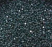 11/0 Charlotte Cut Beads Ionized Teal Transparent 10/20/50/250/500 Grams vintage findings, PREMIUM SEED BEADS, premium materials, craft