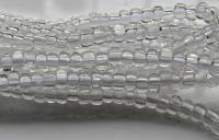 8/0 Charlotte Cut Beads Crystal Transparent 10/20/50/250/500 Grams glass beads, jewelry supply, vintage findings, craft supply, rare beads