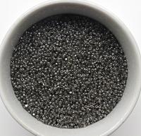 8/0 Charlotte Cut Beads Patina Transparent Crystal Gun Metal 10/20/50/250/500 Grams 425 Pieces embroidery materials, jewelry making, vintage
