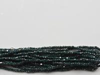 11/0 Charlotte true Cut Beads Patina Opaque Emerald Gun Metal 10/20/50/250/500 Grams 1300 Pieces