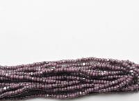 11/0 Charlotte true Cut Beads Patina Opaque Light Purple Gun Metal 10/20/50/250/500 Grams vintage findings, embroidery materials, craft