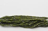 11/0 Charlotte true Cut Beads Patina Opaque Olivine Gun Metal 10/20/50/250/500 Grams 1300 Pieces embroidery materials, jewelry making