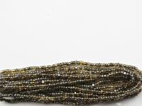11/0 Charlotte true Cut Beads Patina Honey transparent Gun Metal 10/20/50/250/500 Grams 1300 Pieces
