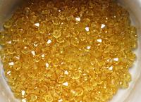 Light Topaz Swarovski Bicone 2.5mm Xillion Cuts 36/72/144/432/1000 Pieces Haute Couture materials