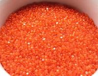 13/0 Charlotte true Cut Beads Frosted Orange 5/10/20/50/250/500Grams (10 Grams 2600 Pieces) native supply