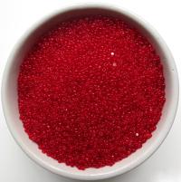 13/0 Charlotte Cut Beads Light Siam 5/10/20/50/250/500 Grams craft supplies, jewelry making, embroidery materials, vintage beads, rare