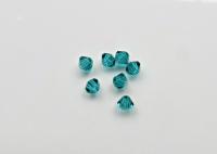 3mm Blue Zircon Swarovski Bicone 36/72/144/432/720 Pieces Jewelry findings, embroidery materials, jewelry making, rare beads, craft supply