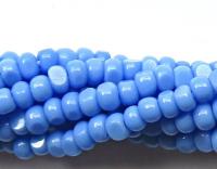 11/0 Charlotte Cut Beads 2 MM Light Sapphire Opaque 10/20/50/250/500 Grams (10 Grams 1300 Pieces) PREMIUM SEED Beads, vintage supplies