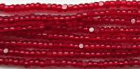 13/0 Charlotte Cut Beads Transparent Garnet 5/10/20/50/250/500 craft supplies, jewelry making, embroidery materials, vintage beads, rare