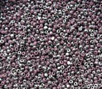 13/0 Charlotte Cut Beads Patina Opaque Light Purple Silver 5/10/20/50/250/500 Grams glass beads, jewelry supply, findings, rare craft supply