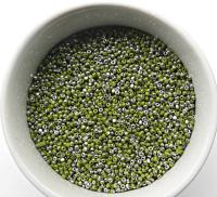 11/0 Charlotte true Cut Beads Patina Opaque Olivine Silver 10/20/50/250/500 Grams loose beads, embroidery materials, vintage findings
