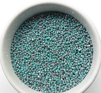 11/0 Charlotte true Cut Beads Patina Opaque Aqua Green Silver 10/20/50/250/500 Grams 1300 Pieces
