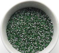 11/0 Charlotte true Cut Beads Patina Transparent Light Emerald Silver 10/20/50/250/500 Grams vintage findings, embroidery materials, craft