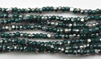 11/0 Charlotte true Cut Beads Patina Opaque Emerald Silver 10/20/50/250/500 Grams