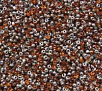 11/0 Charlotte true Cut Beads Patina Transparent Light Orange Silver 10/20/50/250/500 Grams