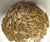 Fine 1.3 MM Seamless Tubes 330 Pieces 10 MM Length rare findings, brass tubes, jewelry making, craft supplies, decoration, couture