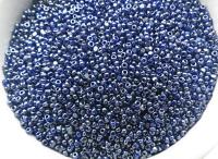 11/0 Charlotte true Cut Beads Ionized Royal Blue Transparent 10/20/50/250/500 Grams embroidery materials, jewelry making, vintage beads