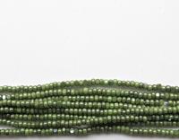 Charlotte true Cut Beads 13/0 Ionized Peridot Opaque 5/10/20/50/250/500 Grams Native Beads Supply