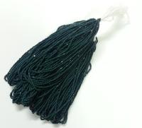 13/0 Hanks Charlotte Cut Beads 53270 Emerald Opaque 1/5/25/50/100 Hanks 1.6mm glass beads, jewelry supply, findings, craft supply, rare