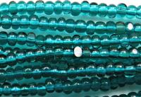 11/0 Hanks Charlotte Cut Beads 50710 Transparent Teal Green 1/5/25/50/100 Hanks 2.0mm glass beads, jewelry supply, findings, craft supply