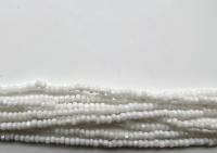 11/0 Hanks Charlotte Cut Beads 03050 Chalk White 1/5/25/50/100 Hanks 2.0mm glass beads, jewelry supply, findings, craft supply, vintage bead