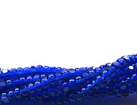 11/0 Hanks Charlotte Cut Beads 30100 Royal Blue Transparent 1/5/25/50/100 Hanks 2.0mm glass beads, jewelry supply, findings, craft supply