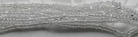 8/0 Charlotte Cut Beads Crystal Transparent 10/20/50/250/500 Grams glass beads, jewelry supply, vintage findings, craft supply, rare beads