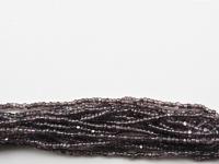 11/0 Charlotte true Cut Beads Patina Transparent Light Amethyst Gun Metal 10/20/50/250/500 Grams vintage findings, embroidery materials
